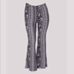 F21+ Knit Pattern Pants